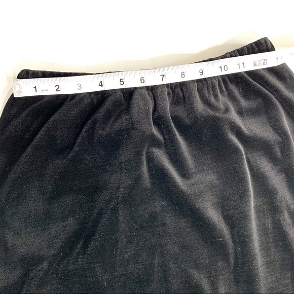 Vintage Velvet Long Skirt - Picture 4 of 7